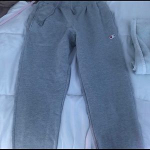 grey champion sweatpants
